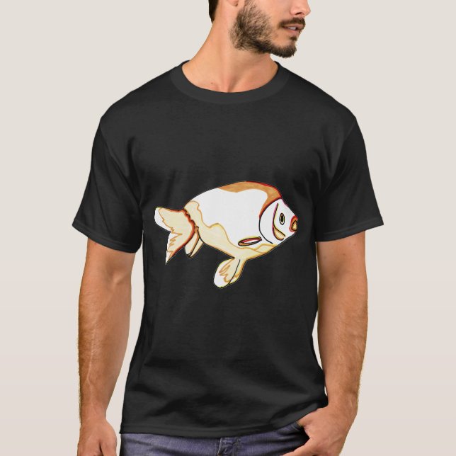 T-shirt Poisson rouge Izumo Nankin (Devant)