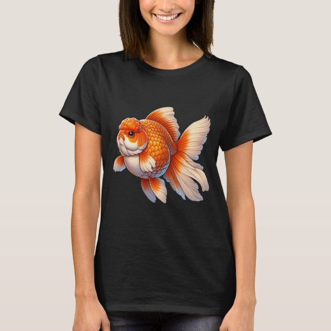 T-shirt poisson rouge japonais (Devant)