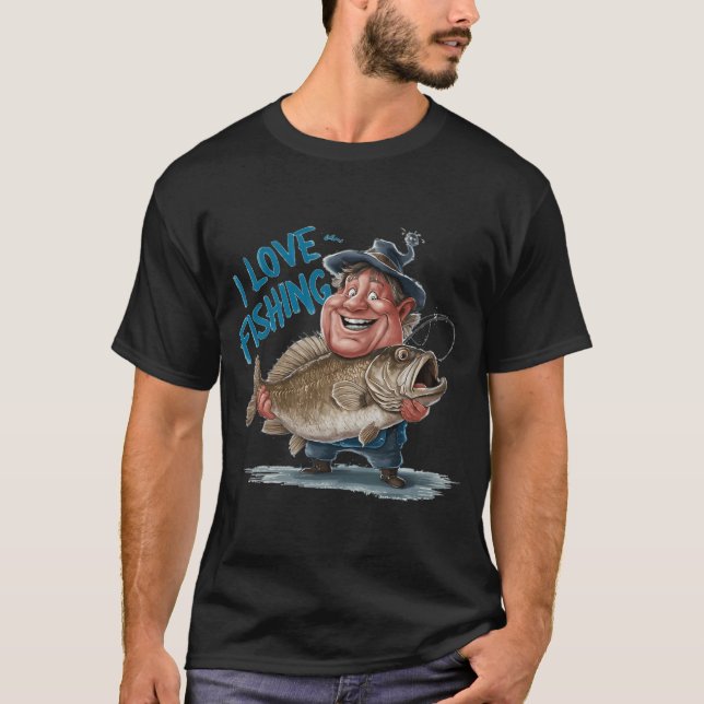 T-shirt Poisson rouge Kawaii (Devant)