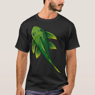 T-shirt Poisson rouge sur fond rouge