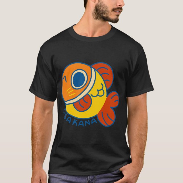 T-shirt poisson rougissant (Devant)