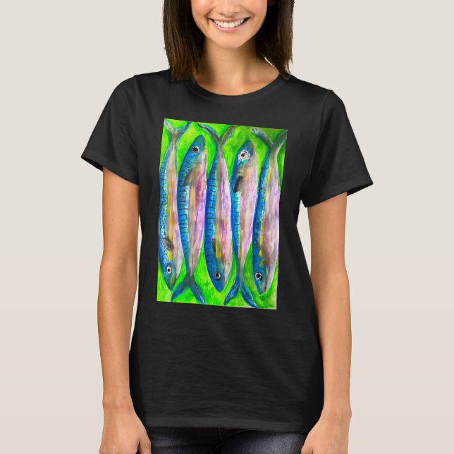 T-shirt poisson sarde 1 (Devant)