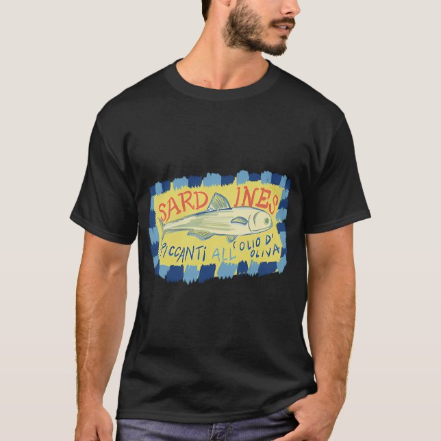 T-shirt Poisson sardine (Devant)