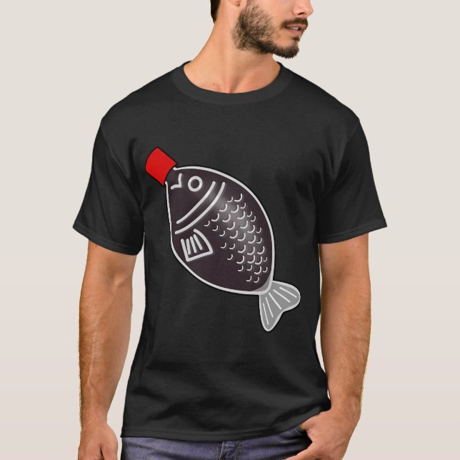 T-shirt Poisson Sauce Soja Poissonneux (Devant)