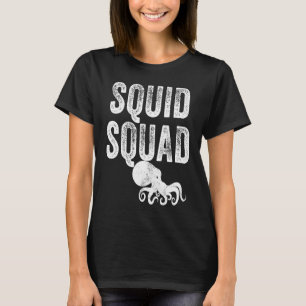 T-shirt Poisson Squad Océan Océan Octopus Vintage désorgan