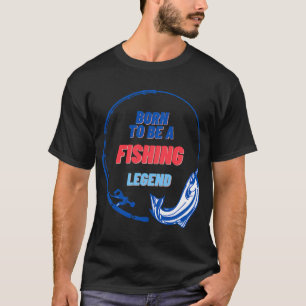 T-shirt Poisson sur couleur de doré jaune