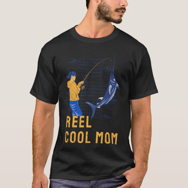T-shirt Poisson sur couleur truite brune (Devant)
