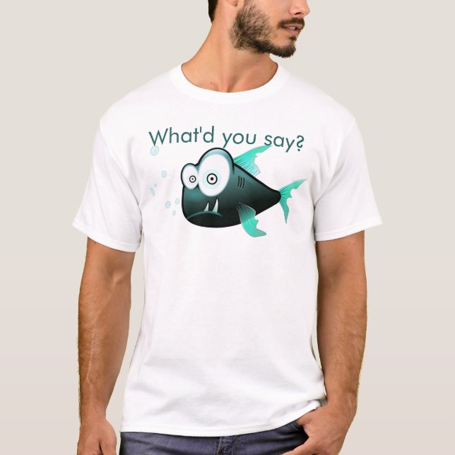 T-shirt Poisson surpris (Devant)