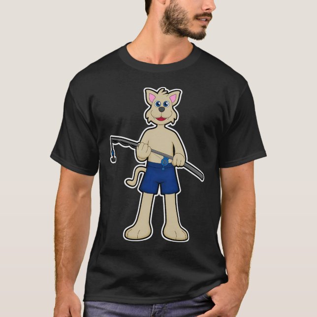 T-shirt Poisson Tacheté Aquarelle Tropicale (Devant)