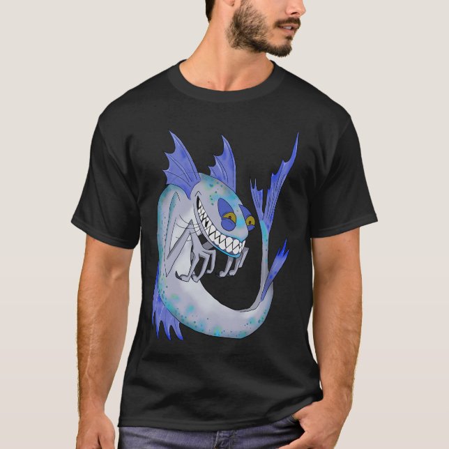 T-shirt Poisson télescope (Devant)