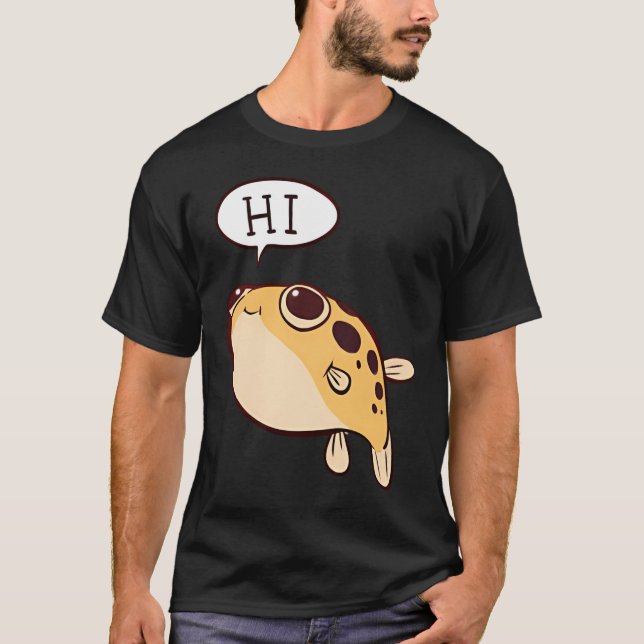 T-shirt Poisson-tétraodonte nain (Devant)