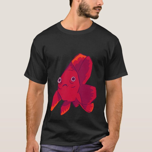T-shirt Poisson traumatisé (Devant)