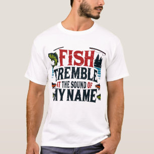 T-shirt Poisson tremble au son de mon nom