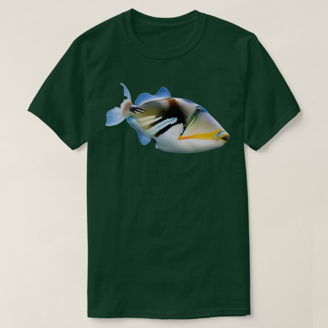 T-shirt Poisson tropical d'Hawaï (Design devant)