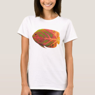 T-shirt Poisson tropique feuille d'Aspen 1
