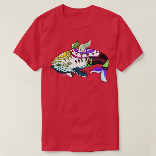 T-shirt Poisson-vent (Design devant)