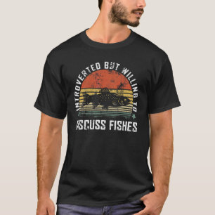 T-shirt Poisson vintage introduit de pêche