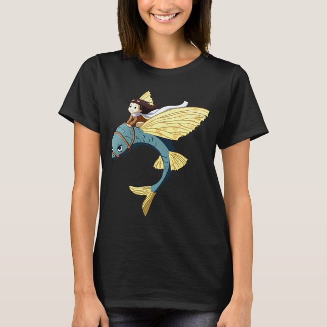 T-shirt Poisson Volant (Devant)