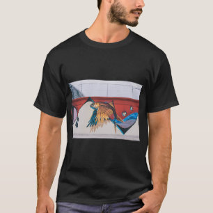 T-shirt Poisson Volant