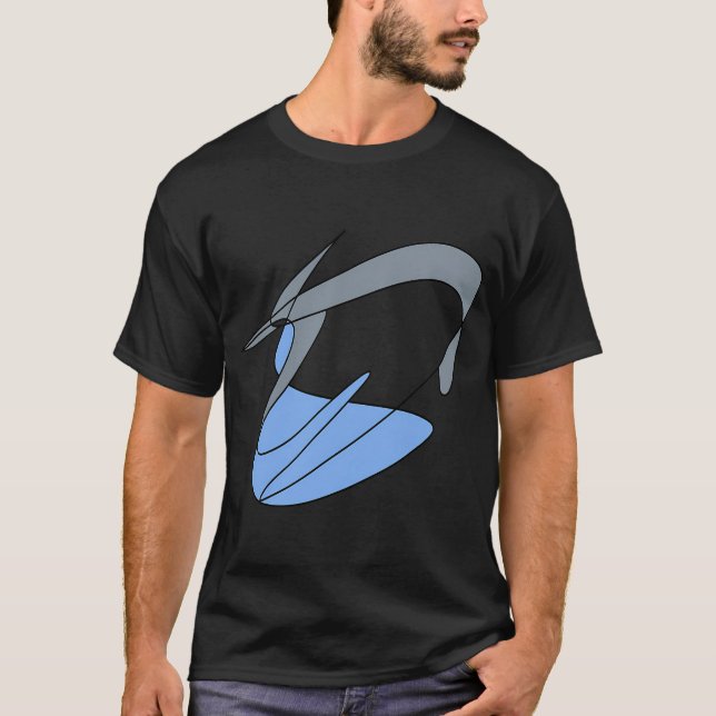 T-shirt Poisson Volant (Devant)