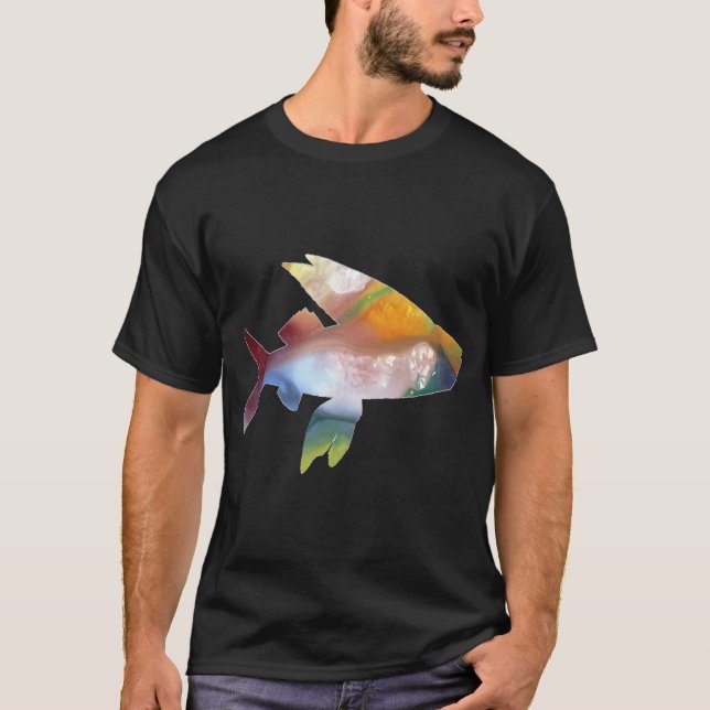 T-shirt poisson volant (Devant)