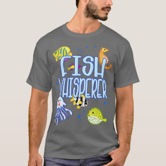 T-shirt Poisson Whisperers amusant Enfants