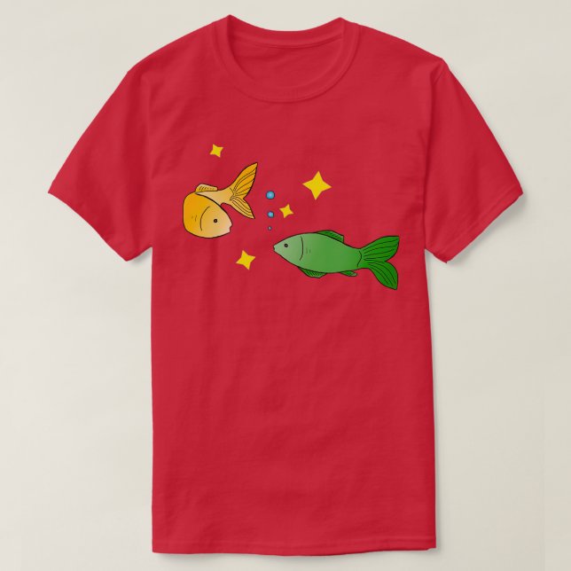 T-shirt poissons (Design devant)