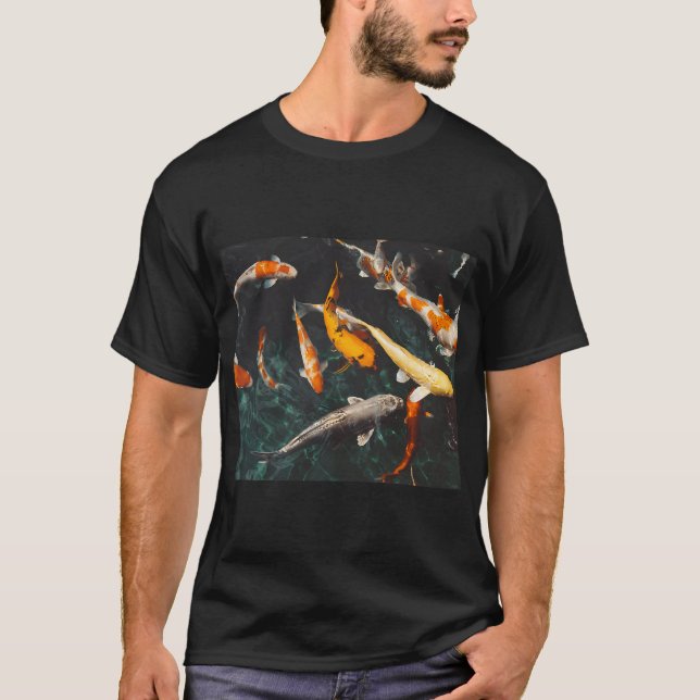 T-shirt Poissons colorés dans la mer (Devant)