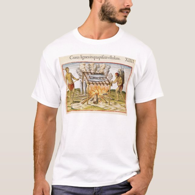 T-shirt Poissons de cuisine (Devant)