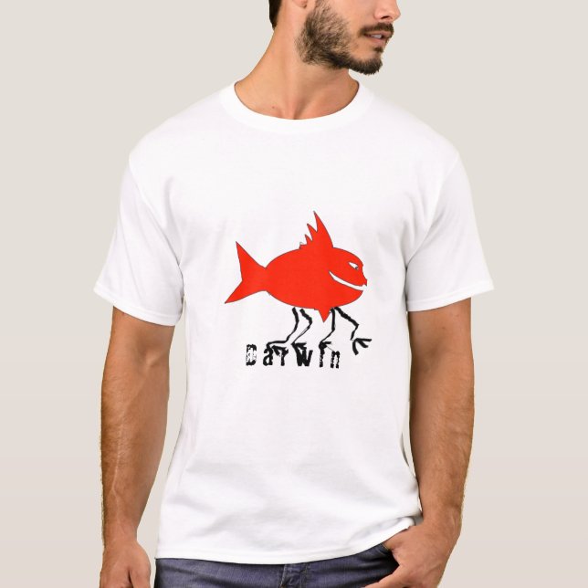 T-shirt Poissons de Darwin (Devant)