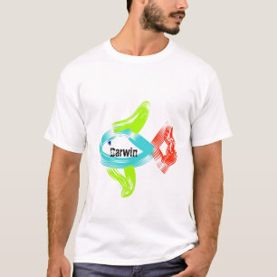 T-shirt Poissons de Darwin