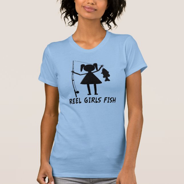 T-SHIRT POISSONS DE FILLES DE BOBINE (Devant)