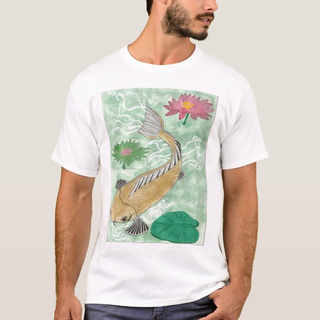 T-shirt Poissons de Koi (Devant)
