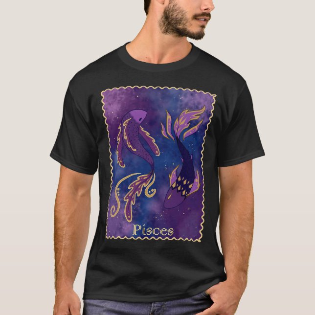 T-shirt Poissons de l'espace (Devant)
