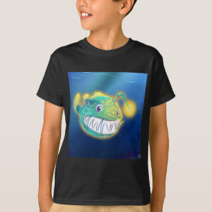 T-shirt Poissons de pêcheur à  la ligne mignons