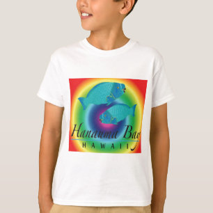 T-shirt Poissons de perroquet de baie de Hanauma
