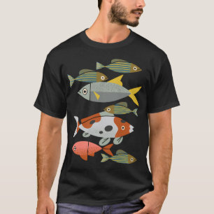 T-shirt Poissons d'étang