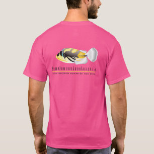 T-shirt Poissons d'état d'Hawaï - Humuhumunukunukuapua'a