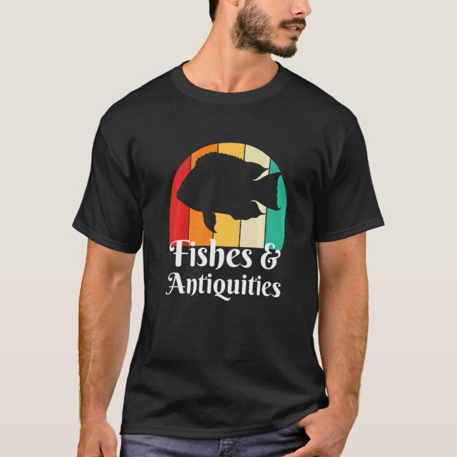 T-shirt Poissons et antiquités (Devant)