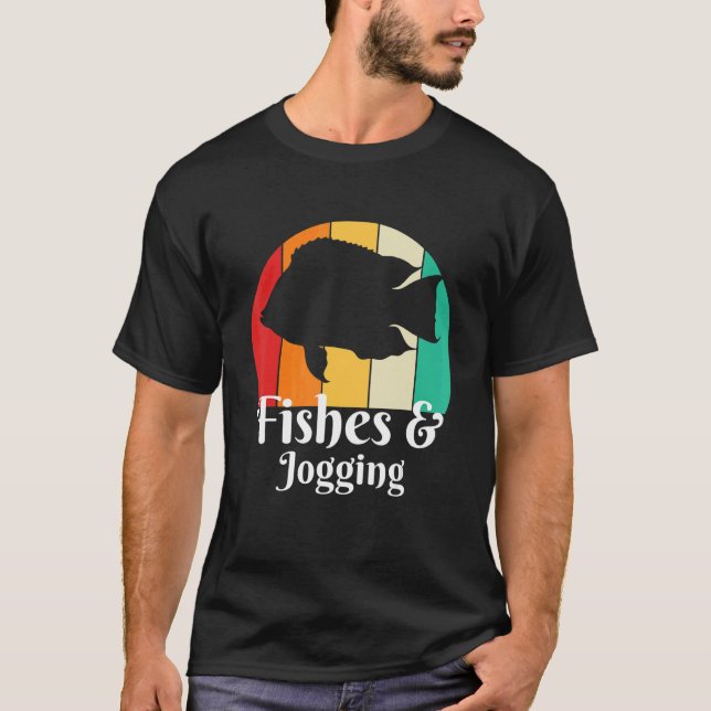 T-shirt Poissons Et Jogging (Devant)