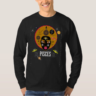 T-shirt Poissons - Femmes afro-américaines Signes Zodiaque