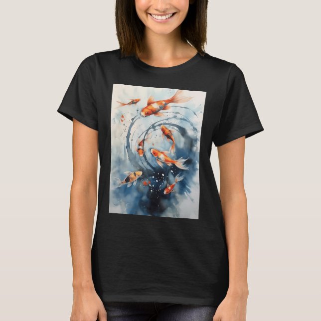 T-shirt Poissons Koi (Devant)