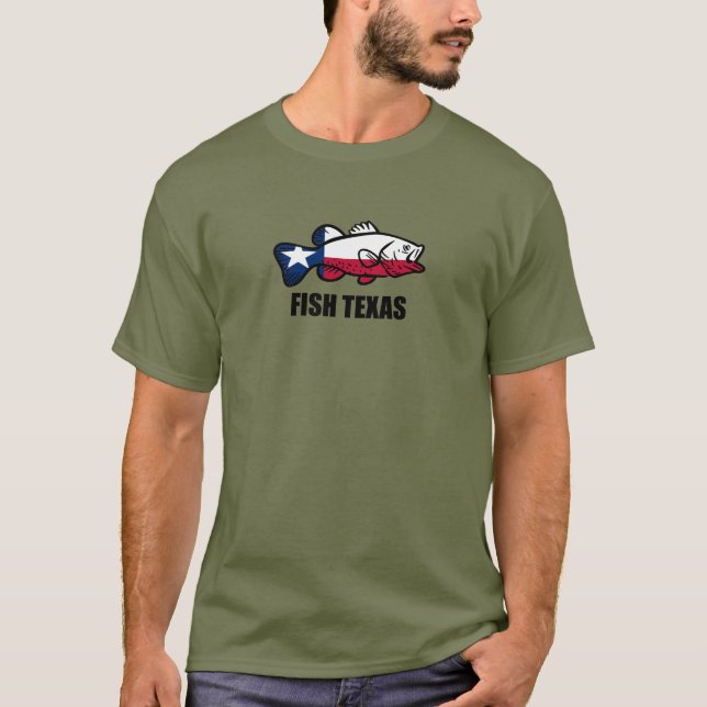 T-shirt Poissons le Texas (Devant)