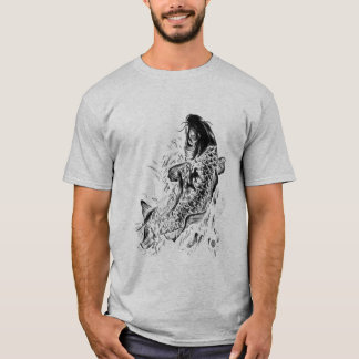 T-shirt Poissons noirs de Koi