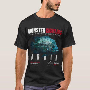 T-shirt Poissons prédateurs Cichlidés monstres Dovii