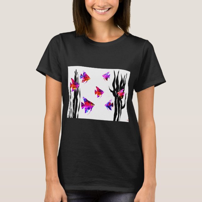 T-shirt Poissons Rouges (Devant)