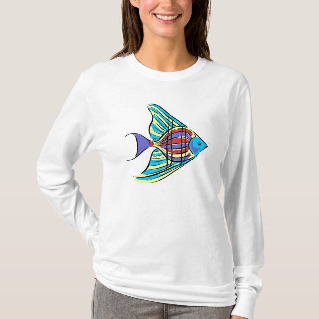 T-shirt Poissons tropicaux (Devant)