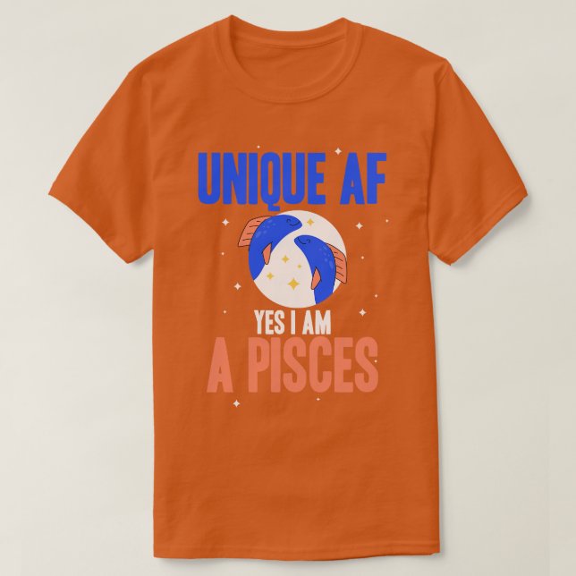 T-shirt Poissons uniques (Design devant)
