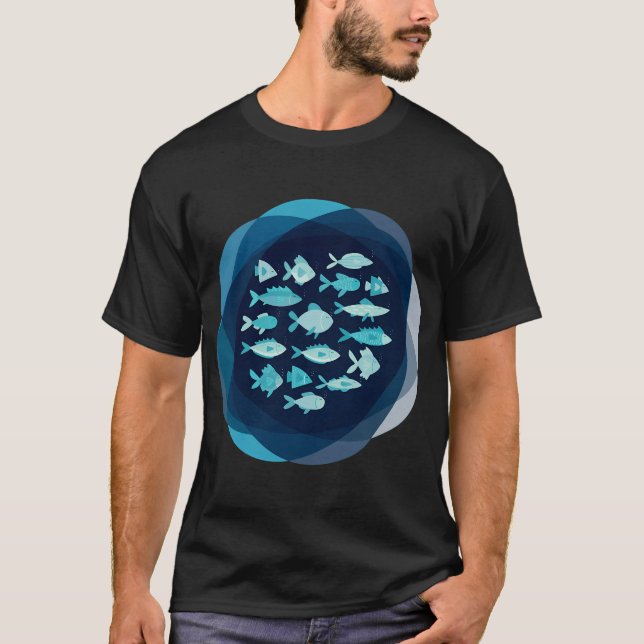 T-shirt Poissons zodiaque (Devant)
