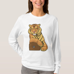 T-shirt Poitrine au trésor de tigre